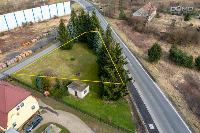 Działka budowlana Zebrzydowa gm. Nowogrodziec,