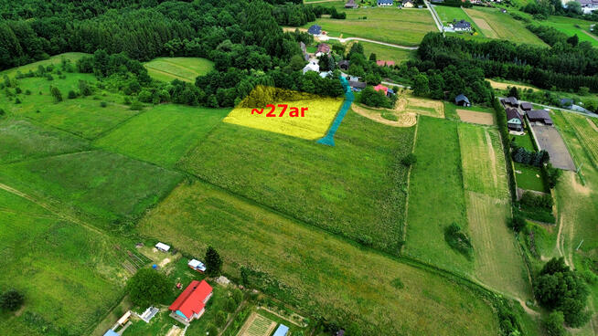 Działka budowlana Siedliska Sławęcińskie gm. Skołyszyn