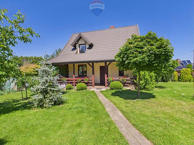 Dom z ogrodem – 90 m², działka 2 000 koło Puław