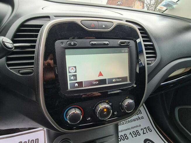 Renault Captur Navi Klimatyzacja PDC Wolne Ręce Led Halogeny Tempomat Serwisowany Alu