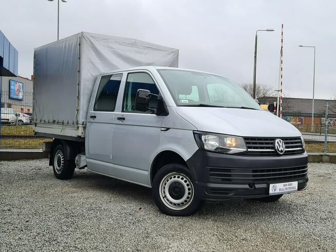 Volkswagen Transporter Brygadówka 6-Osób Salon PL 2.0 TDI Klimatyzacja Komputer Zadbany