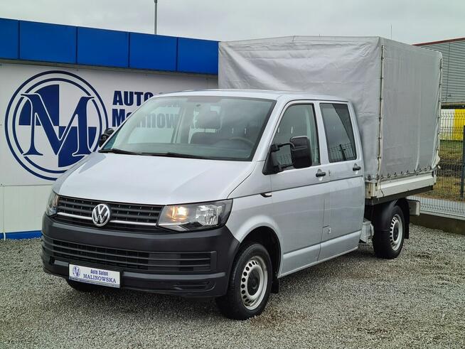 Volkswagen Transporter Brygadówka 6-Osób Salon PL 2.0 TDI Klimatyzacja Komputer Zadbany
