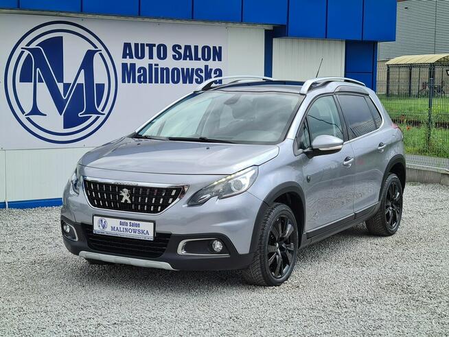 Peugeot 2008 Serwis SzklanyDach Navi PDC Kamera Półskóry GripControl Led Sensory