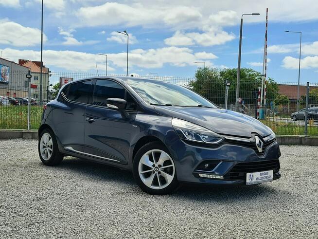 Renault Clio LIMITED 1.2 16V Navi Klimatyzacja Led Tempomat Halogeny Komputer Alu