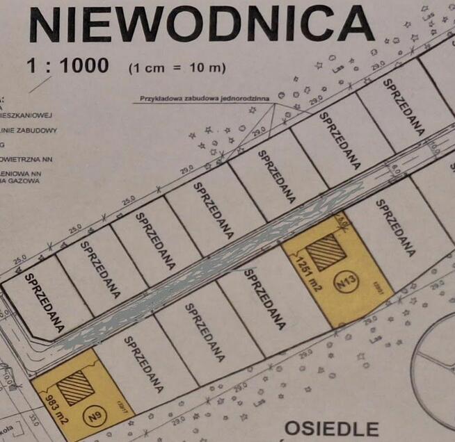 Działka budowlana Niewodnica Kościelna gm. Turośń Kościelna,