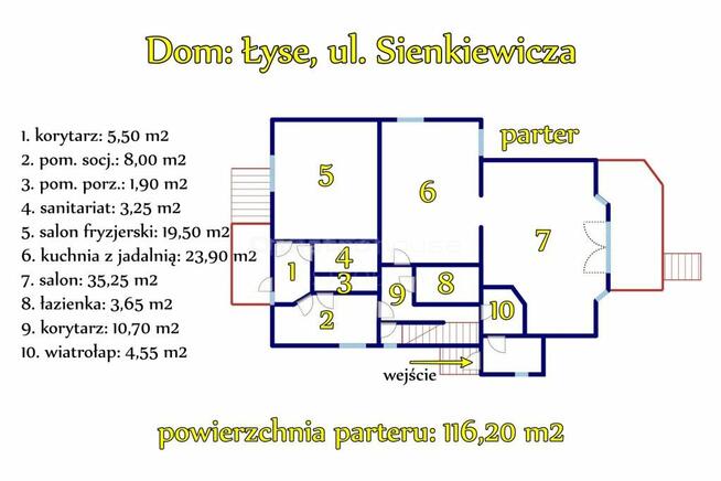 Łyse: dom z potencjałem usługowym