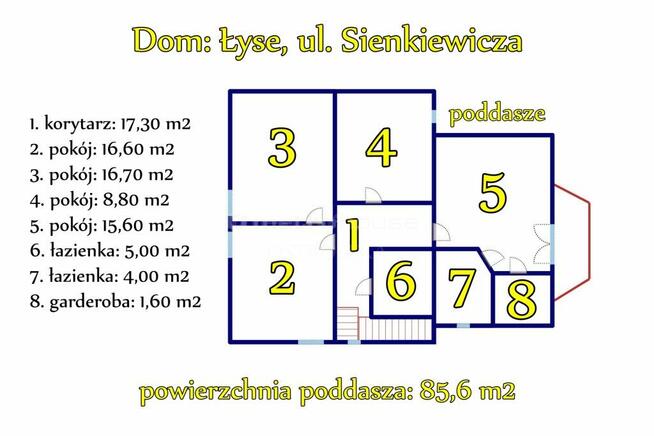 Łyse: dom z potencjałem usługowym