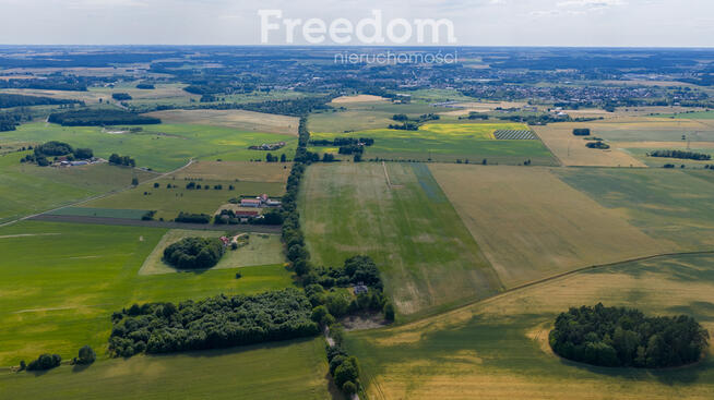 Działki pod miastem z lasem, Waszulki