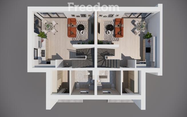 Mieszkanie w budynku dwulokalowym - Pod Brzozami