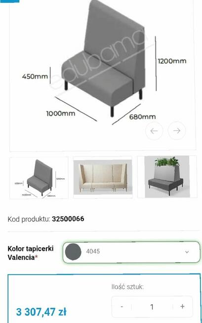 Kanapa sofa MODUS M 1000 H1200 GP KLEIBER kanapy sofy
