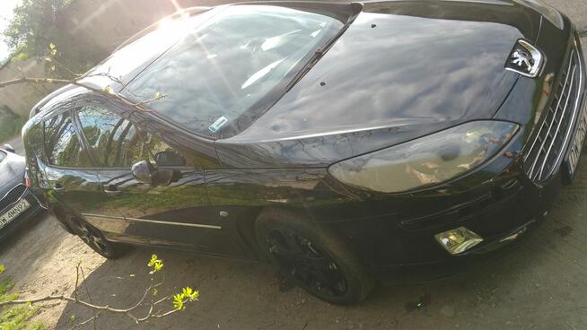 Czarny ksiaże Peugeot 407 hdi r.2008