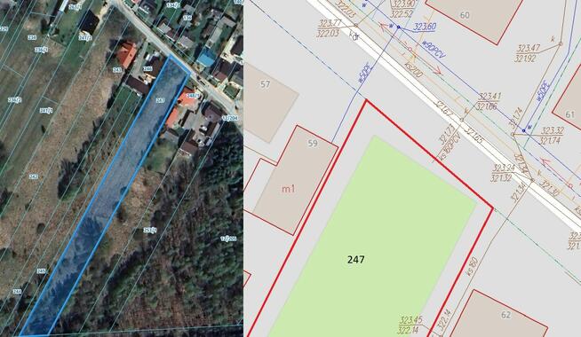 Działka z warunkami zabudowy! WĘGLÓW - 4500m2! 8km od Stce