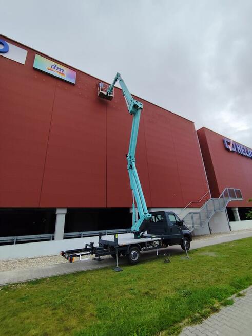 Usługi zwyżka, podnosnik koszowy, zwyzka 21 m, tanio