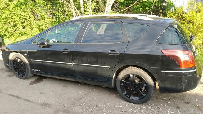 Czarny ksiaże Peugeot 407 hdi r.2008