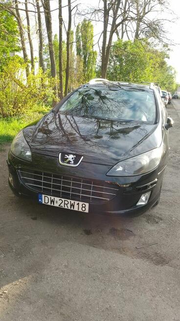 Czarny ksiaże Peugeot 407 hdi r.2008