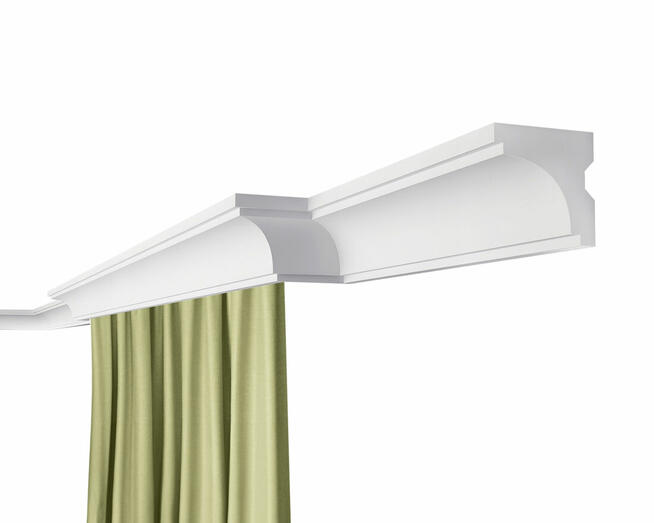 Listwa na karnisz, osłona, gzyms, sztukateria, profil, dekor