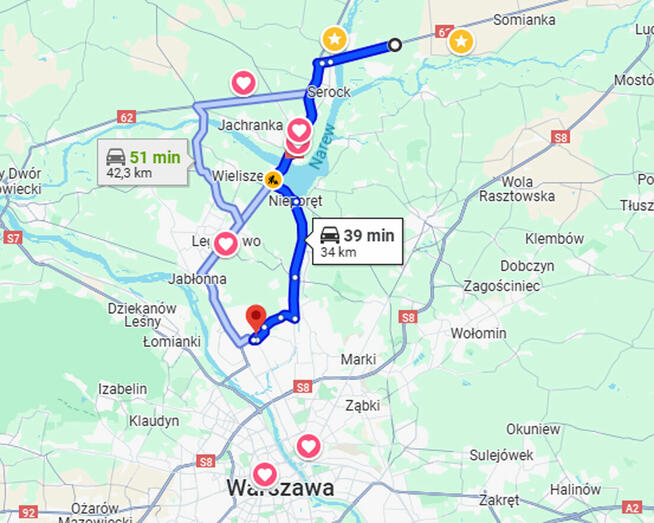 Piękna duża działka inwestycyjna 30km od granic Warszawy