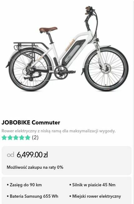 Sprzedaż rowerów elektrycznych w Hryniewiczach