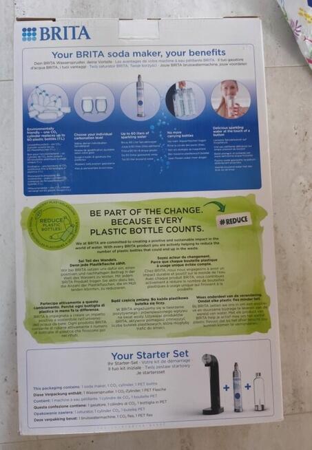 NOWY Saturator Brita SodaOne Soda Maker