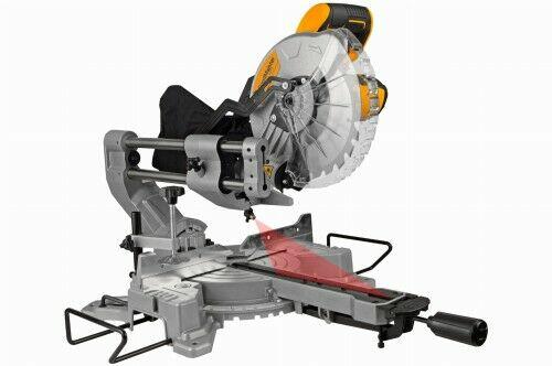 Piła ukośnica z posuwem laserem pilarka ukosowa 216mm 1500W
