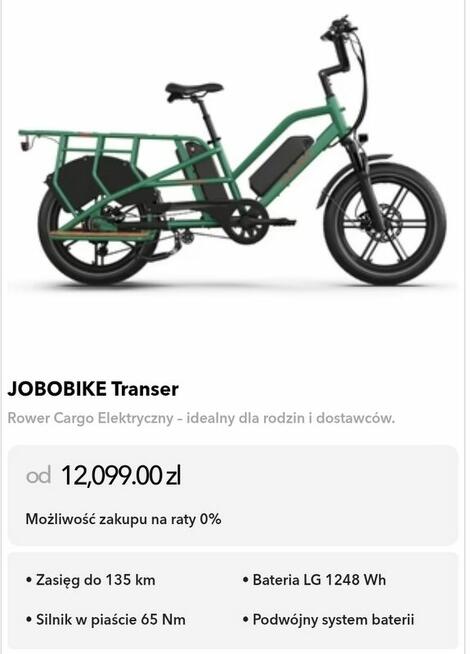 Sprzedaż rowerów elektrycznych w Hryniewiczach
