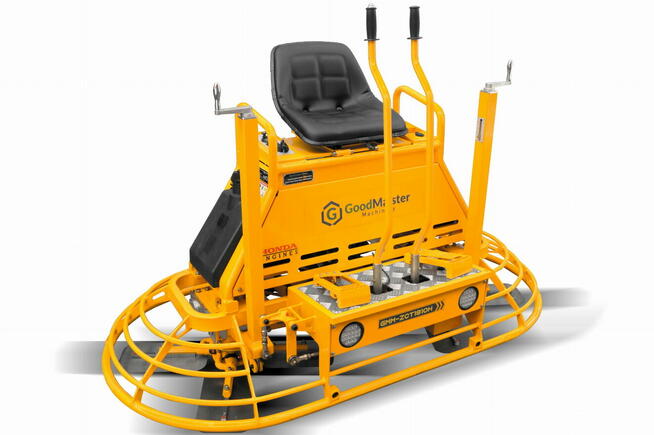 Zacieraczka samojezdna do betonu dwutalerzowa - 2x95cm - HON