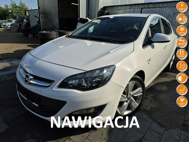 Astra 1.4 Turbo 120km LED skóra GRZANA KIEROWNICA navi SERWIS 2014
