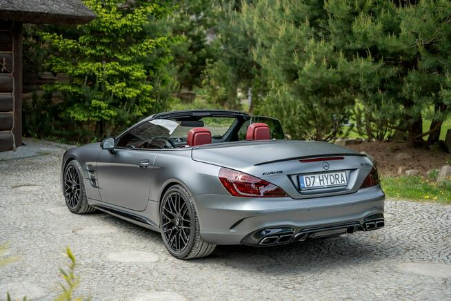 Mercedes SL 63 AMG 5.5 V8 Biturbo 585KM SL63 AMG 5.5 V8 585KM SALON PL BEZWYPADKOWY FV23%