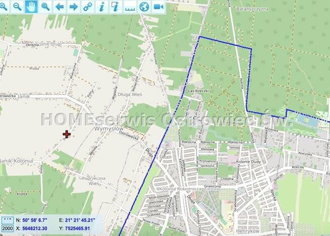 Działka Kunów Janik