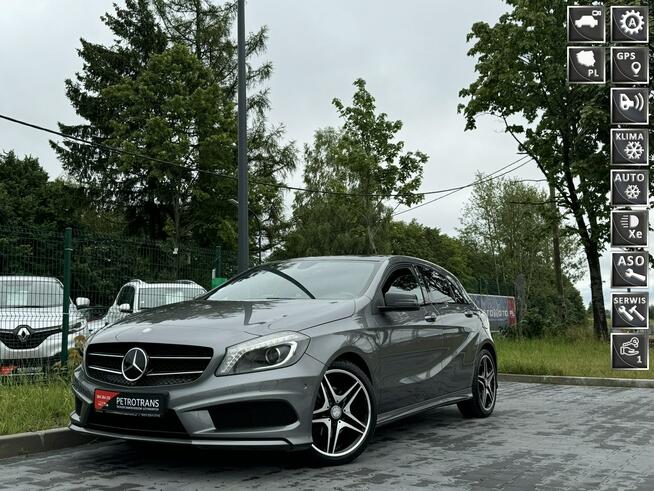 Mercedes A 160 1.5 / 90KM AMG LINE  Automat LED Nawigacja Kamera Panorama Półskóra