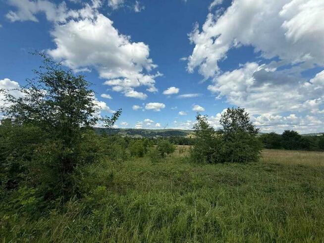 Działka w otoczeniu łąk - Bieszczady, Ustjanowa G.