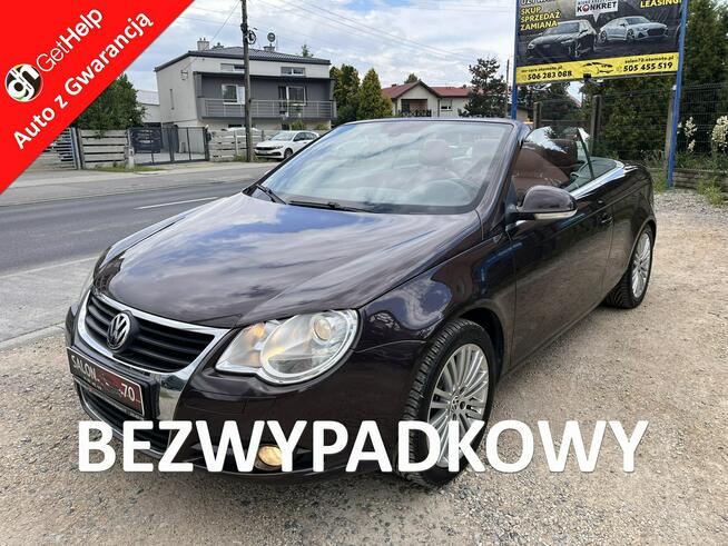 Volkswagen Eos 2.0TURBO  200KM Skóry Alu Xenon NAvi Climatronic Stan BDB Bezwypadkowy