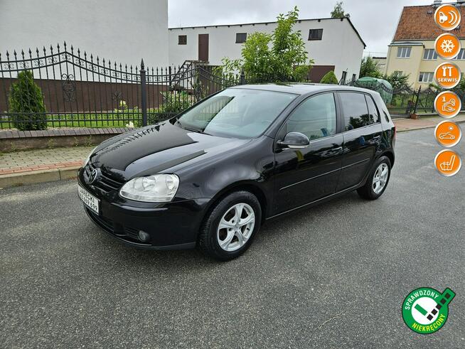 Volkswagen Golf Opłacony Zdrowy Zadbany Serwisowany  Klima Skóra Alu 1WŁ Po Serwisie