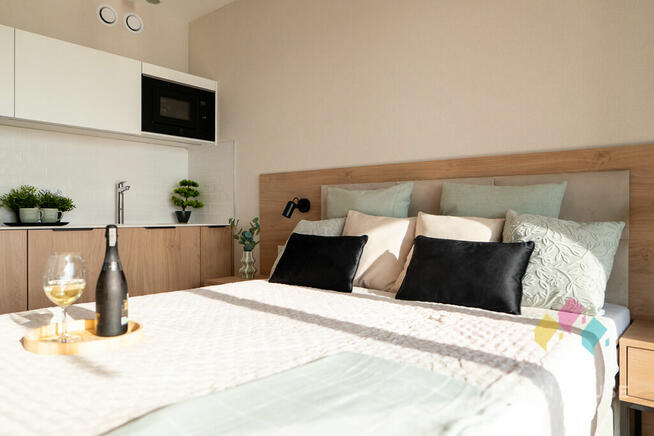 Apartament na Szlaku Wielkich Jezior z ogródkiem