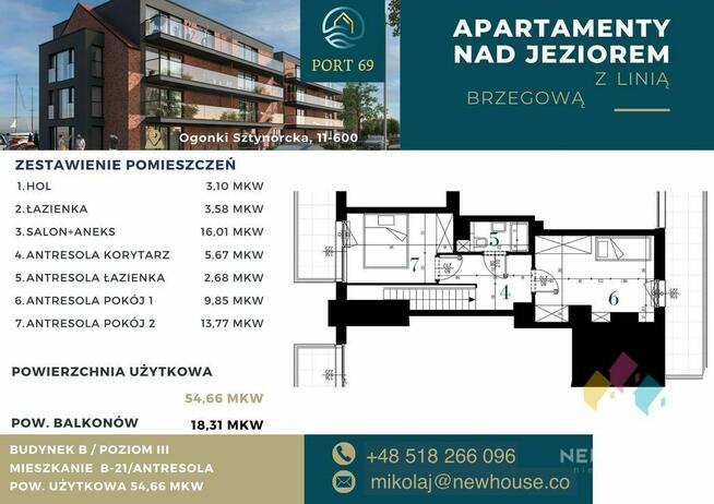 Apartament na Szlaku Wielkich Jezior Mazurskich