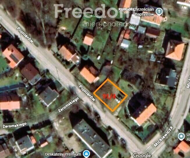 Działka Olsztynek ul Pionierów
