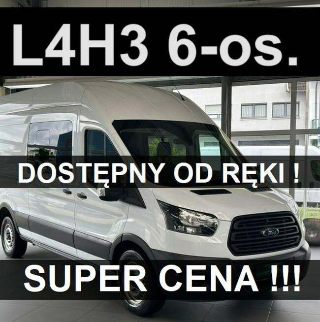Ford Transit L4H3 165KM Kamera Czujniki parkowania Niska Cena Od ręki ! 1850zł