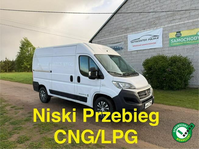 Fiat Ducato L2H2 3.0 Benzyna 136KM  CNG  2019r 3 osobowy  Kamera Cofania