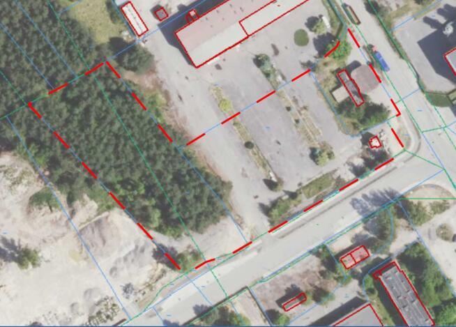 Plac 1,16 ha w strefie przemysłowej | Huta