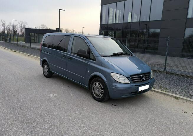 F-VAT23% Automat Mercedes Vito 5os. Salon Polska 2.2CDi 2005 Hak Klima