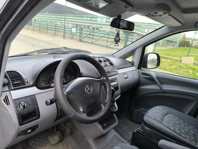 F-VAT23% Automat Mercedes Vito 5os. Salon Polska 2.2CDi 2005 Hak Klima