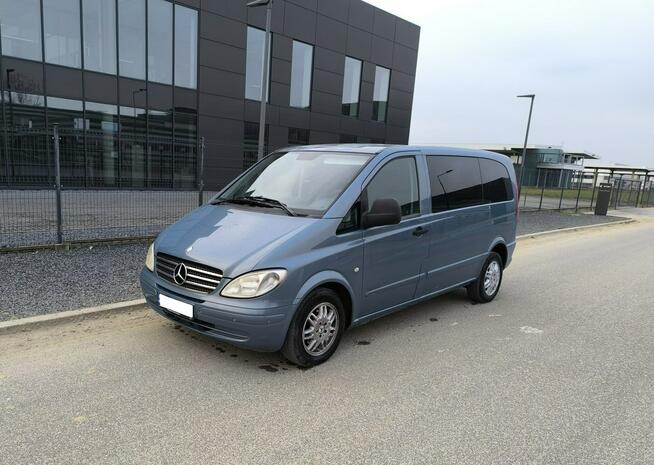 F-VAT23% Automat Mercedes Vito 5os. Salon Polska 2.2CDi 2005 Hak Klima