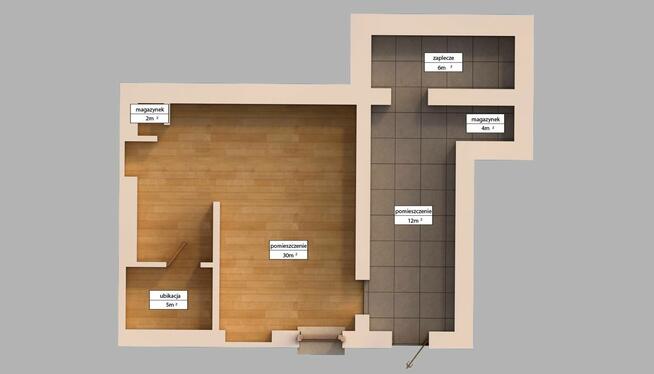 Lokal 56 m2 w samym centrum Lublina na deptaku.