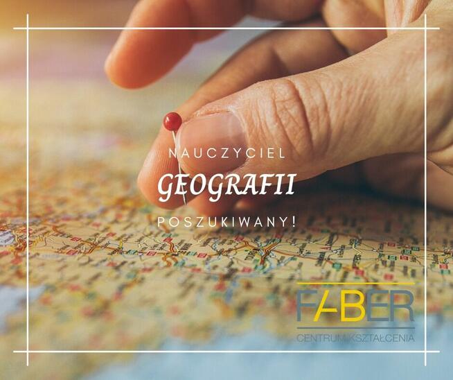 Nauczyciel geografii