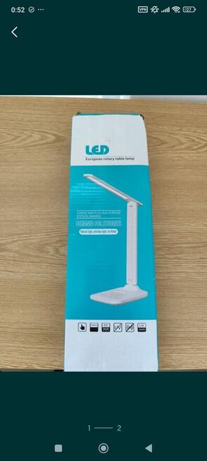Lampka biurkowa led