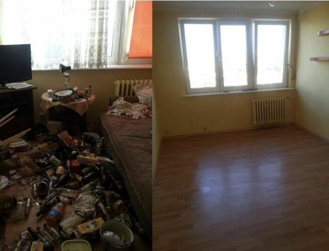 Wywóz wszystkich rzeczy, sprzątanie mieszkań, piwnic, itp,Nys