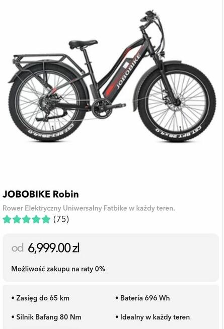 Sprzedaż rowerów elektrycznych w Hryniewiczach