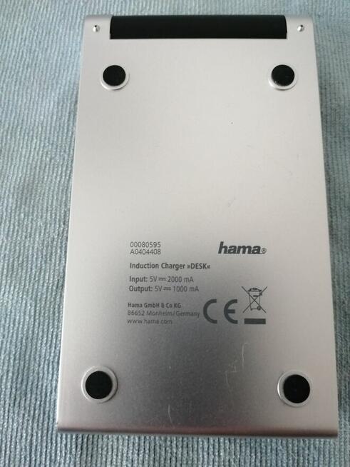 ŁADOWARKA INDUKCYJNA DO TELEFONU DESK HAMA