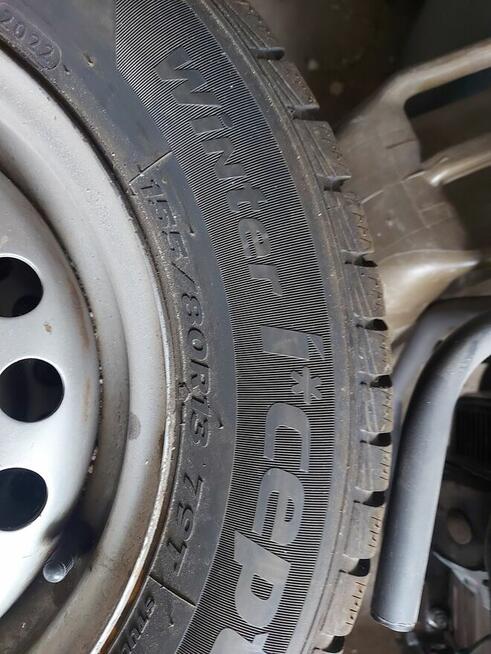 Sprzedam 4 opony 155/80 R13 z felgami