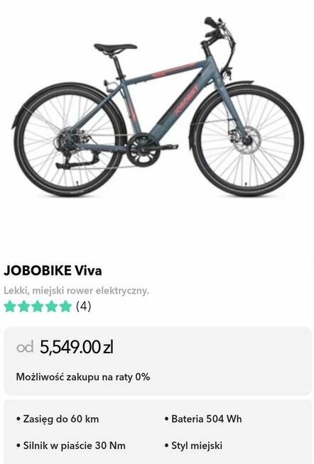 Sprzedaż rowerów elektrycznych w Hryniewiczach